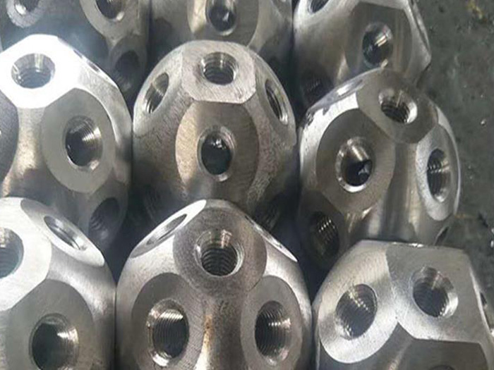 宁德螺栓球网架杆件制作